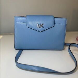 Michael Kors Sky Blue Crossbody Bag